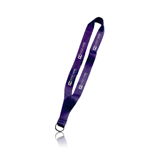 Advertising Dye-Sublimated Sewn Lanyard Key Chain