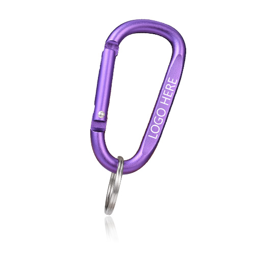 Advertising Keychain with Split Ring