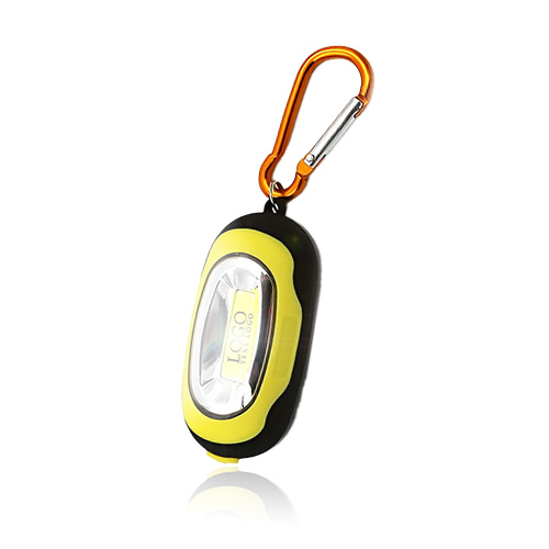 Affordable Ultra Bright COB LED Keychain With Carabiner