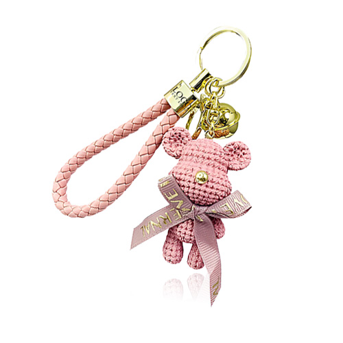 Cute Little Bear Wristlet Keychain