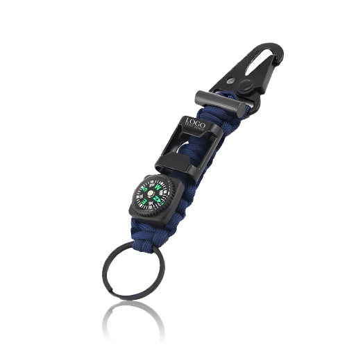 Survival Multipurpose Paracord Keychain