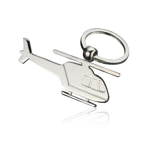 Promotional Helicopter Keychain with Customizable Logo