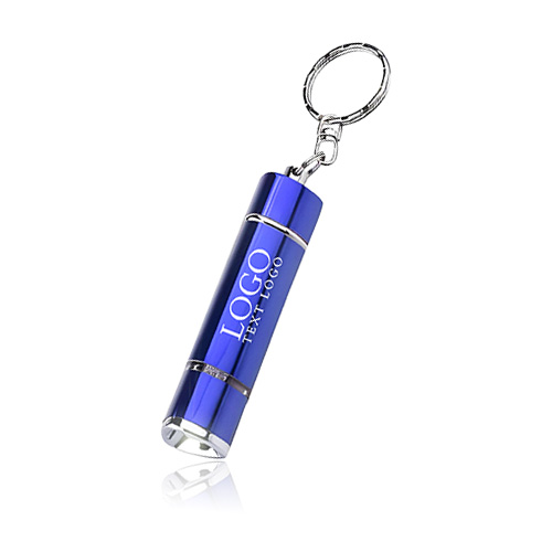 Advertising Triangle Led Flashlight Keychain