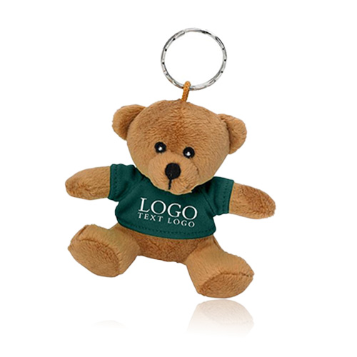 Marketing Mini Brown Bear Key Chain