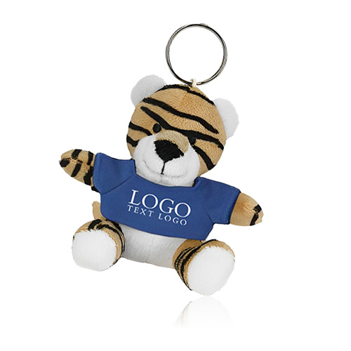 Mini Tiger Plush Key Chain