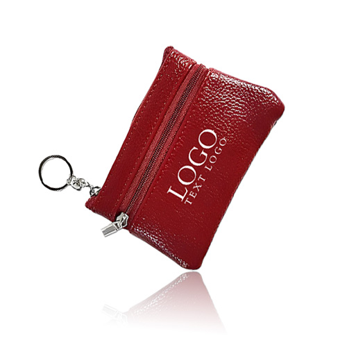 PU Leather Coin Purse Key Chain