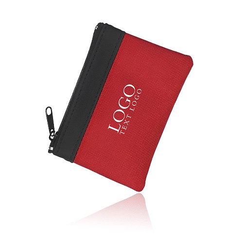 Custom Pvc Wallet Coin Purse With Zipper And Key Ring