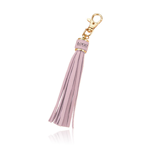 Promotional Colored Tassel Keychain with Hook Clasp