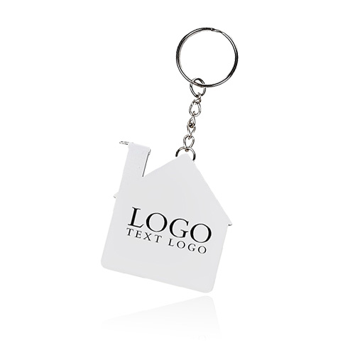 Customized House Tape Measure Key Chain
