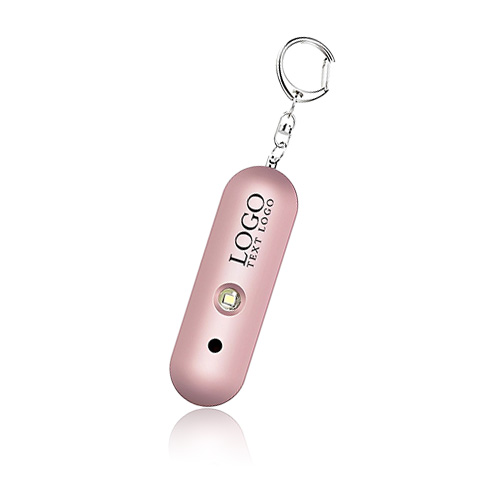 High Quality Safe Personal Alarm Key Chain With Led Light