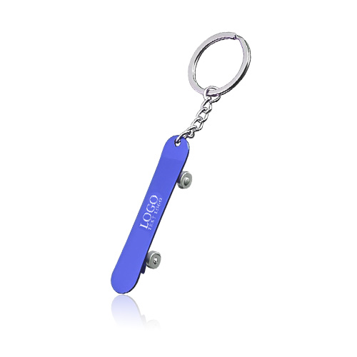 Promotional Skateboard Key Chain With Bottle Opener