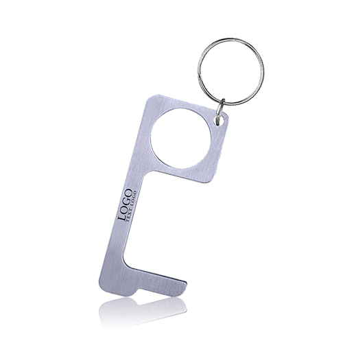 Promotional Stainless Steel No-Touch Key Chains