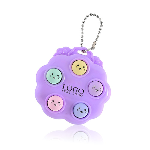 Promotional Colorful Push Pop Bubble Toy Pendant Near Me