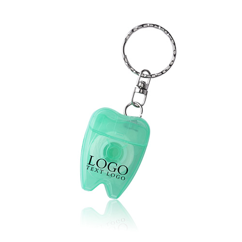 Marketing Plastic Dental Floss With Keychain