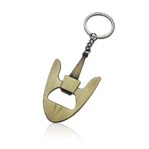 Nautical Themed Custom Metal Keychain That Can Be Used as a Bottle Opener