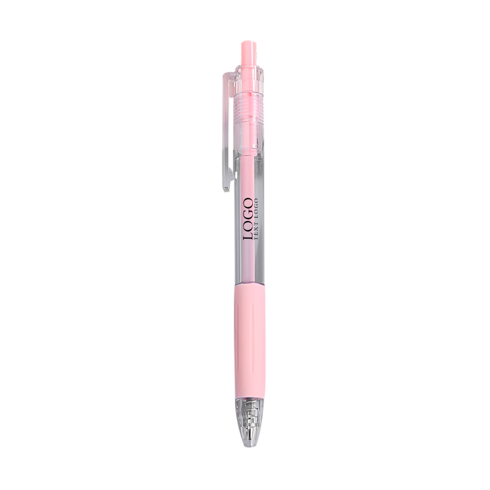 Pink Custom Retractable Morandi Color Pens