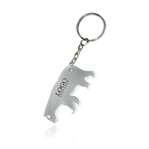 Promo Bear Shaped Bottle Opener Keychain