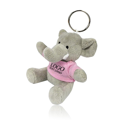 Promo Mini Elephant Plush Key Chain