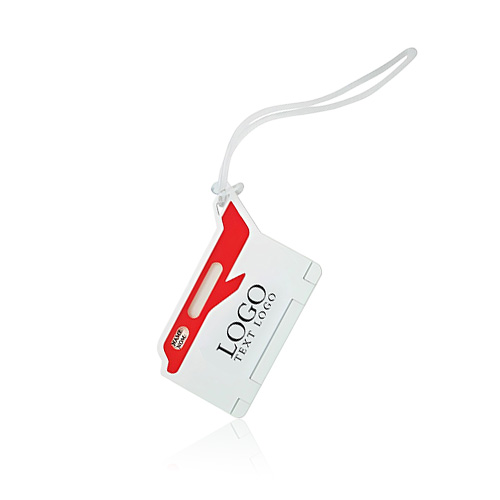 Union Printed Airplane Luggage Tag