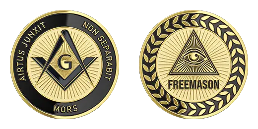 Masonic Custom Challenge Coins
