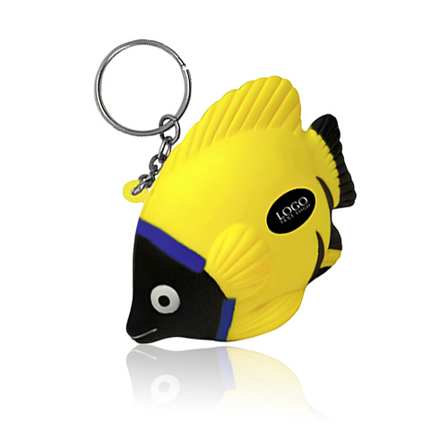 Tropical Fish Stress Reliever Key Chain