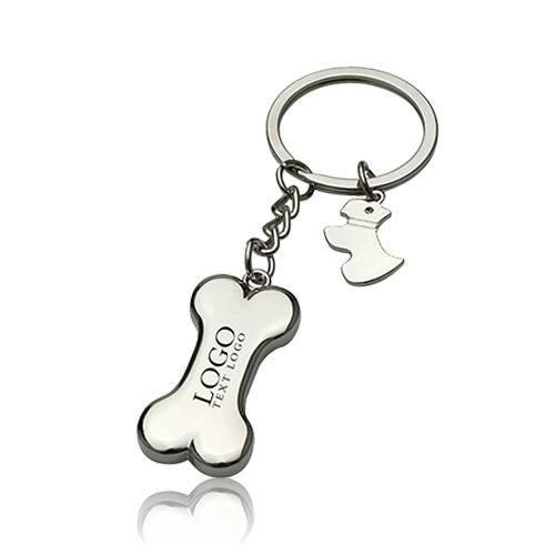 Cute Pet-friendly Bone-shaped Customized Key Tags