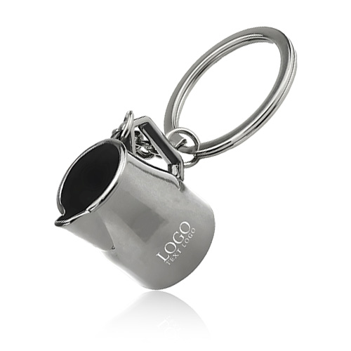 Giveaway Alloy Coffee Cup Shape Key Chain