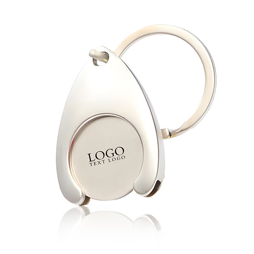 Giveaway Shopping Trolley Token Coin Keychain