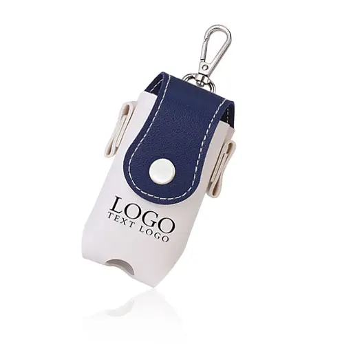 Promo Golf PU Leather Belt Bag With Keychain Promo Golf PU Leather Belt Bag With Keychain