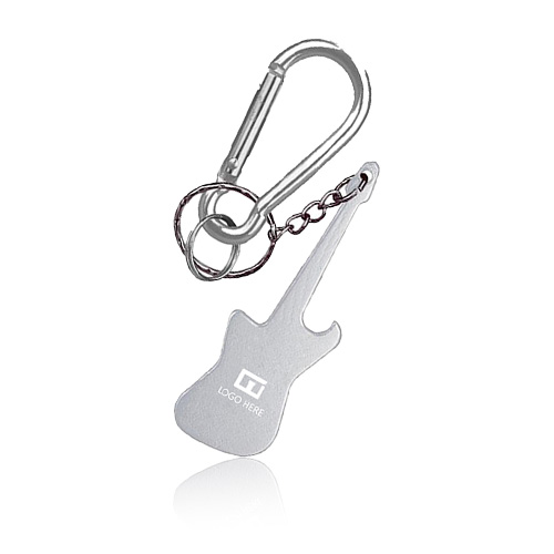 Promo Guitar Shaped Bottle Opener Key Holder