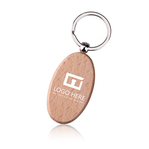 Promo Oval Wooden Key Holder