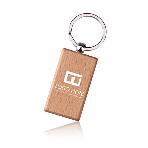 Promo Rectangle Wooden Key Holder