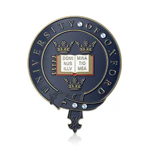 Rhinestone Enamel School Badges Rhinestone Enamel School Badges