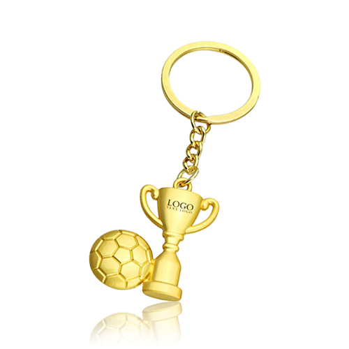 Bulk Customized Football Souvenir Metal Keychains