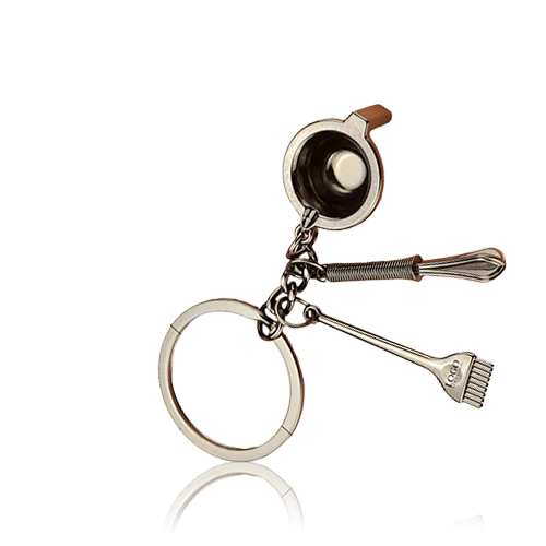 Hair Tools Style Personalized Keychain with Logo