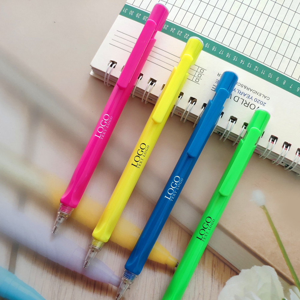 New Color Rainbow Triangle Mechanical Pencil Display