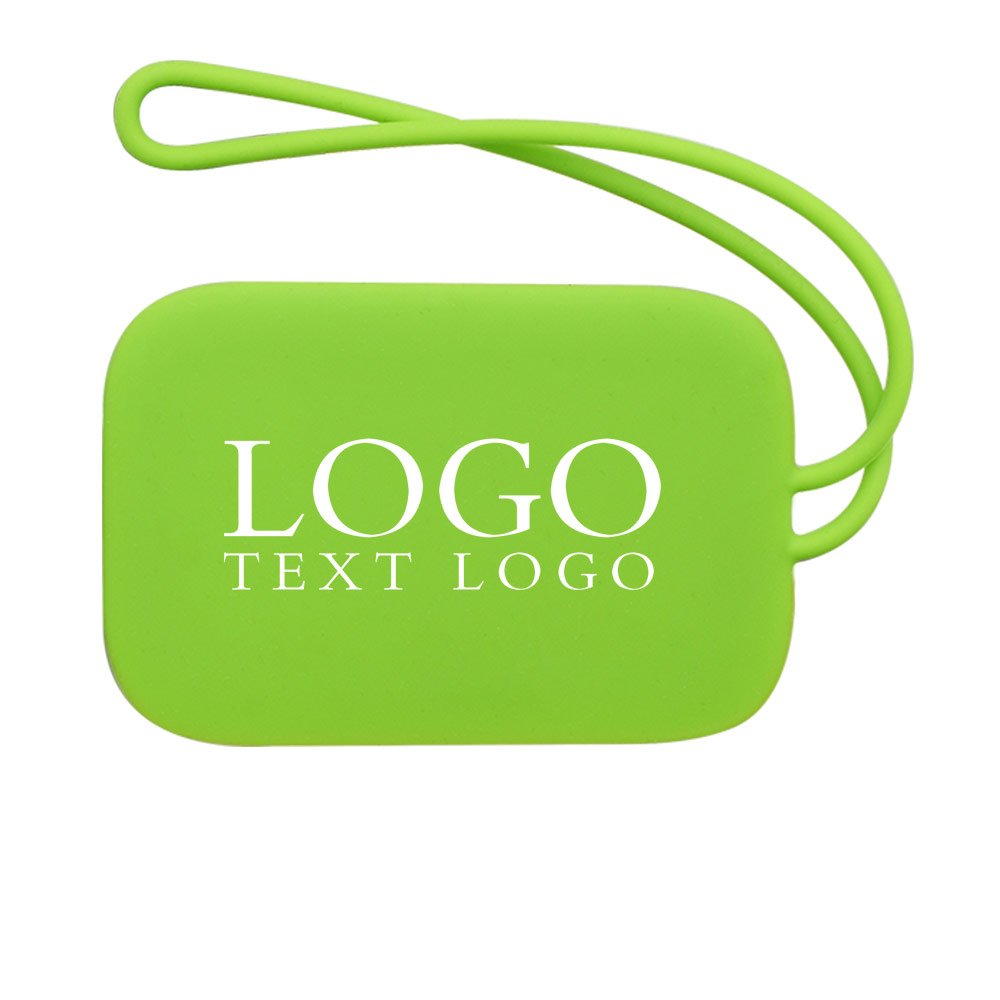 PATIKIL Siliconen Bagagelabel Groen met Logo