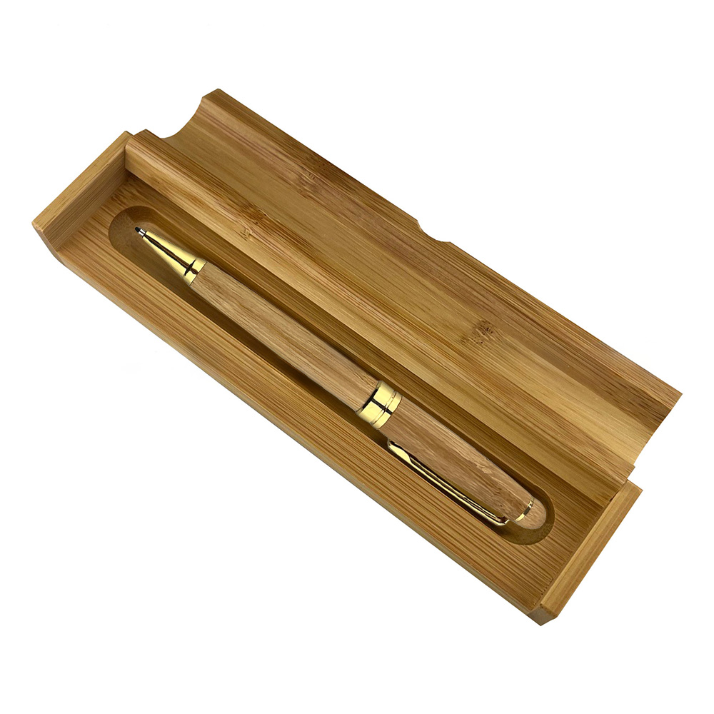 Bamboo Gift Pen With The Box