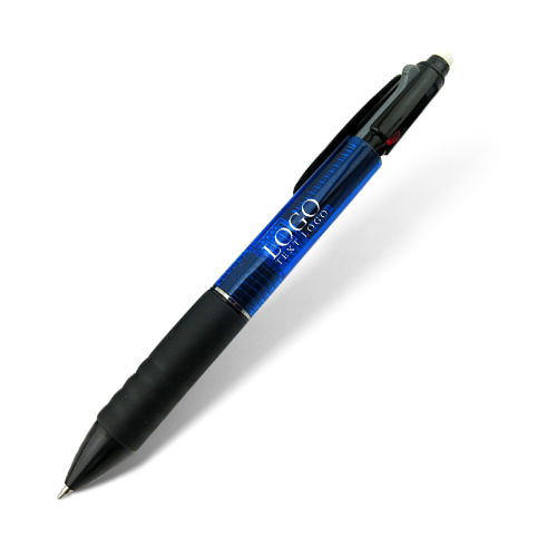 3-in-1 Ballpoint Pen with Mechanical Pencil and Eraser 