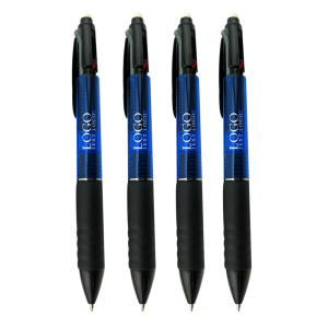 3-in-1 Ballpoint Pen with Mechanical Pencil and Eraser 