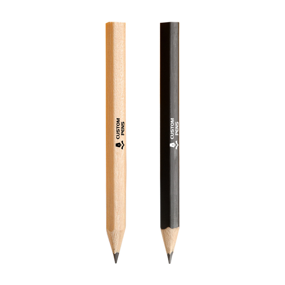 Short Custom Wood Pencil Fast Production