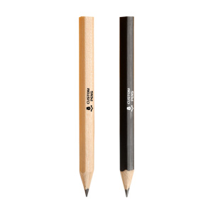 Short Custom Wood Pencil