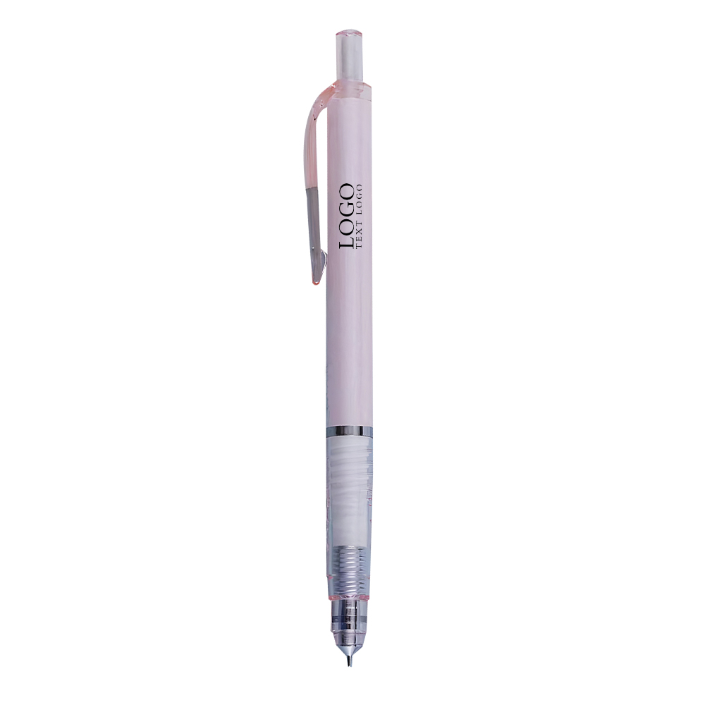Student Anti-breakage Automatic Pencil  Pink With Logo