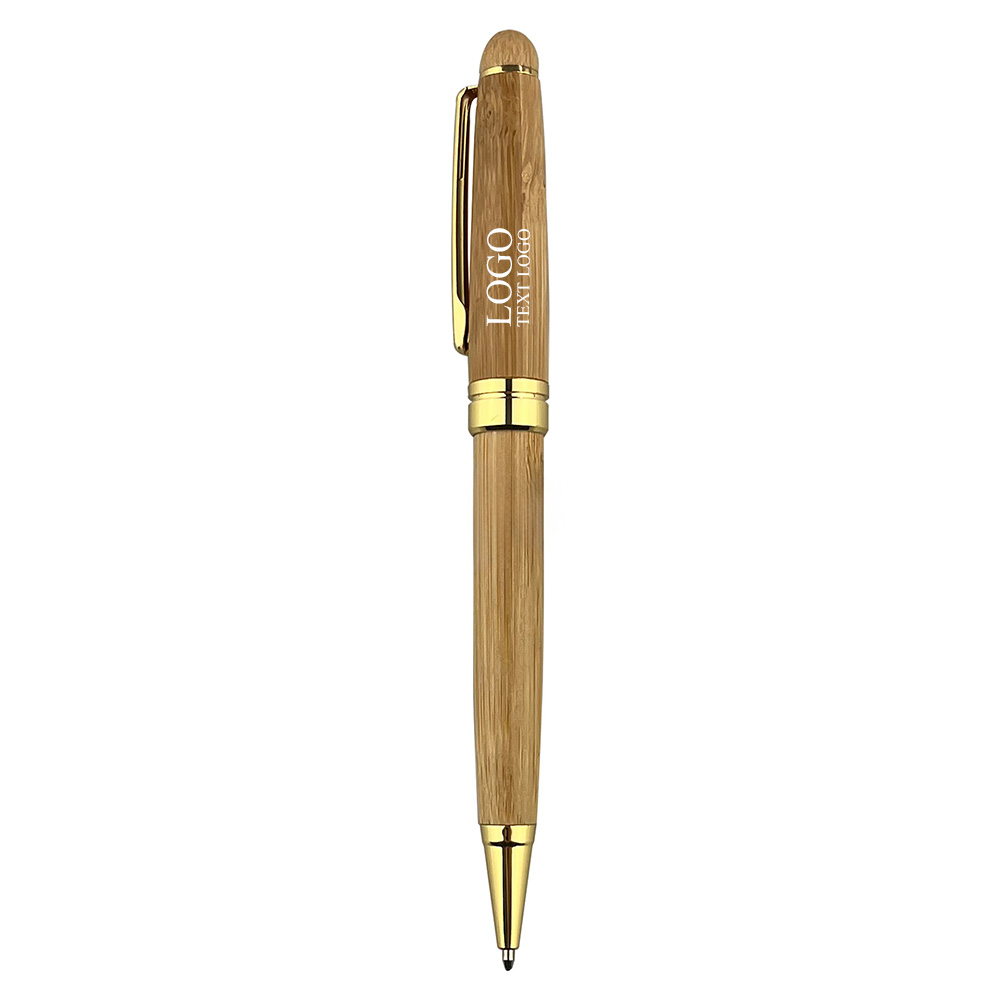 Promotional Bamboo Ballpoint Gift Pen With Logo