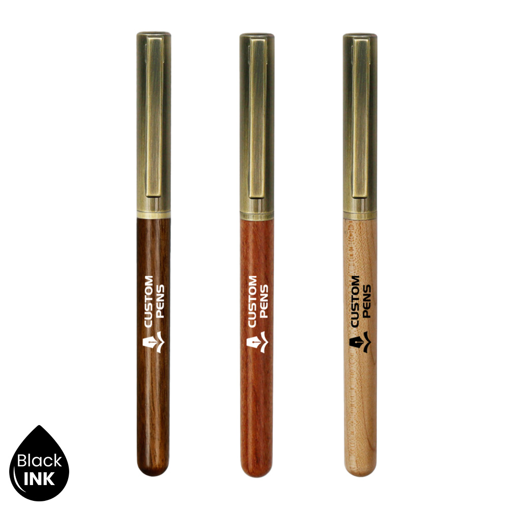 Vintage Wooden Gift Pen Display