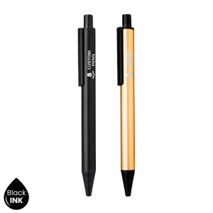 Stylo d'écriture de bureau à encre gel Push Action en boîte