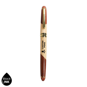 Coffret stylo personnalisé en bois avec boîte cadeau