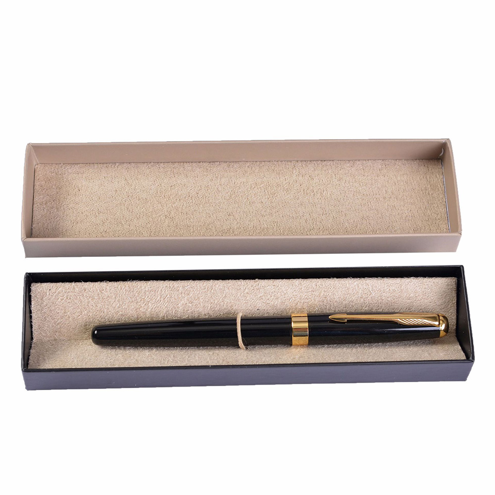Classic Black Business Metal Signature Pen Set Box