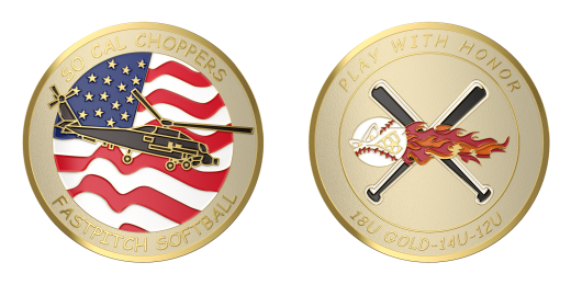 Honor Challenge Coins Custom