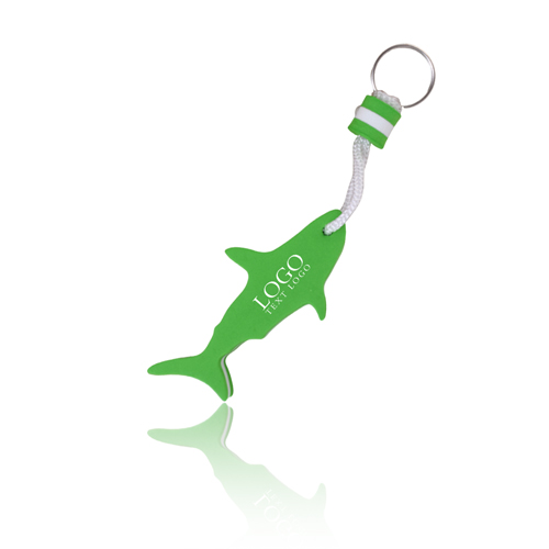 Custom EVA Shark Shaped Keychain Pu buoy Keychain